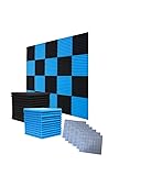 WENGWEI 52 Pack Acoustic Foam Panels,1" x 12" x
