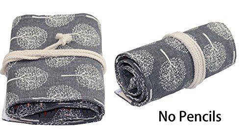 image for HzFluo.Codelo Hz.Codelo Canvas 72 Colored Pencils Wrap, Travel Pencil 