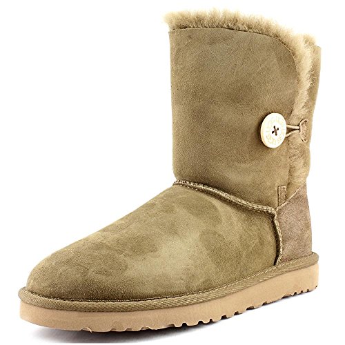  UGG Australia Women's Bailey Button Dry Leaf Twin Face - Medium / 9 B(M) US