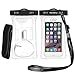 Vansky Floatable Waterproof Phone Case, Waterproof Phone Pouch Dry Bag with Armband and Audio Jack for iPhone 8/8Plus, 7/7 Plus, Galaxy/Google Pixel/LG/HTC, TPU Construction IPX8 Certified