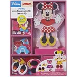 Melissa & Doug Disney Minnie Mouse Magnetic Dress-Up Wooden Doll Pretend Play Set (35+ pcs)