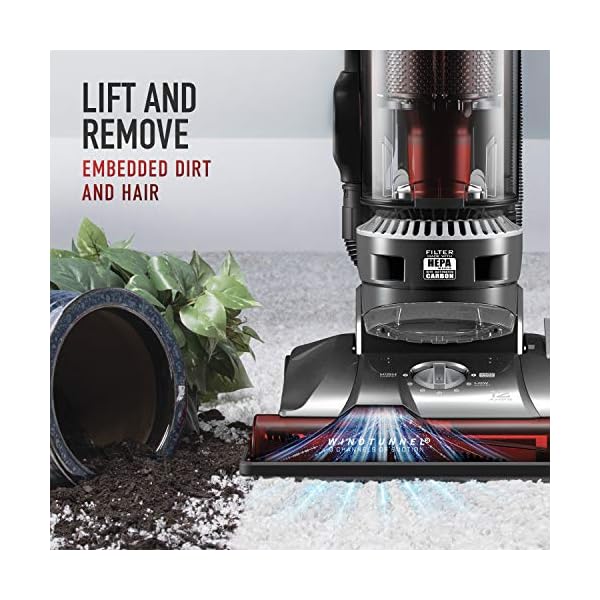 Hoover WindTunnel 3 Max Performance Upright Vacuum Cleaner, HEPA Media