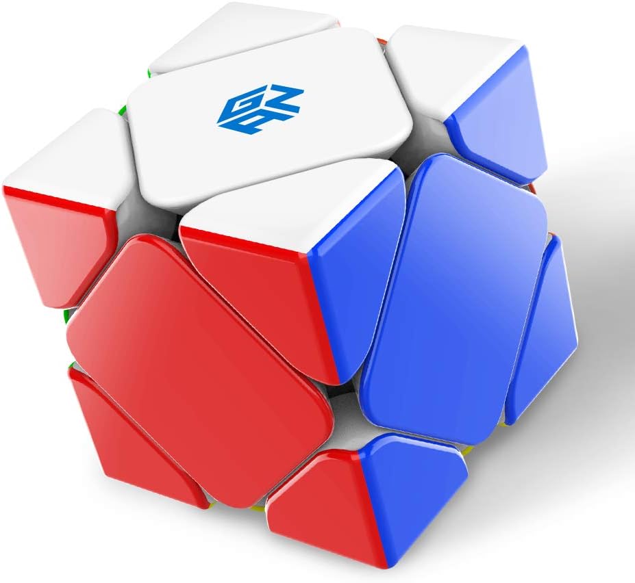GAN Skewb 32 Magnets Speed Cube - Magnetic Puzzle Cube With GES Pro System For Competition