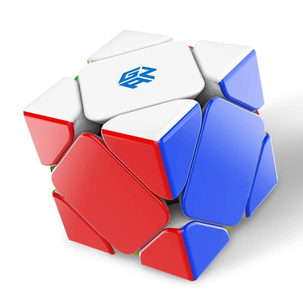 GAN Skewb, 8 Magnets Speed Gans Magic Cube Puzzle Cube Toy (8 Magnets Standard Version)