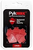 Pykmax Replacement Picks / Round Tip / 0.60mm