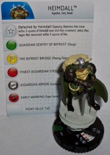 WizKids Heroclix Fear Itself #012 Heimdall Figure with Card