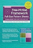 Free-Motion Framework Full-Size Pattern Sheets: Use with Jen Eskridge's book Free-Motion Framework by 