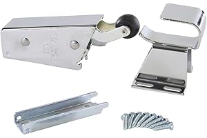 Kason 1095 Spring Action Door Closer with Adjustable Wide Hook 7/8 to 1 5/8 Inch Offset, 11095000013_11094000027