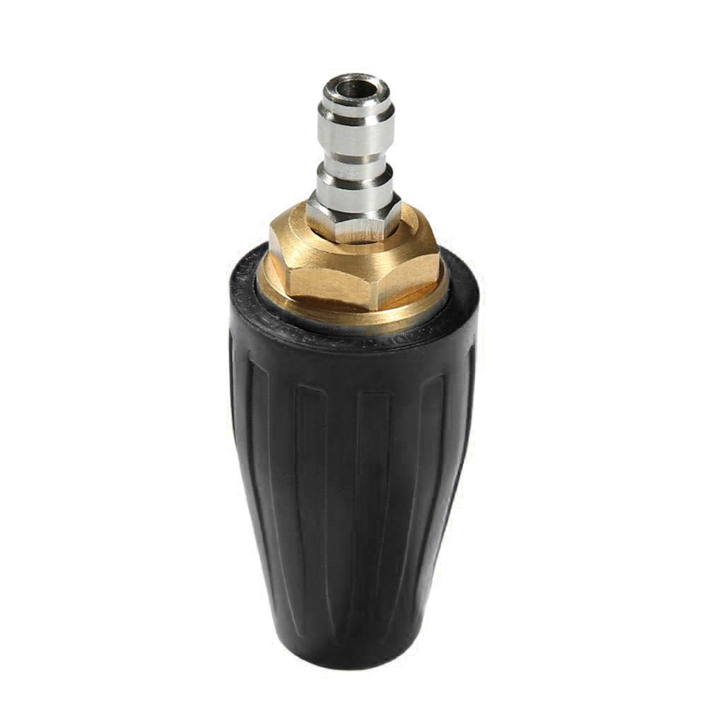 Pressure Washer Tips, Sunydog Turbo Nozzle 4000psi Max Rotating Pressure Washer Nozzle with 1/4'' Quick Connect for Remove Ads Bark Rust