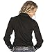 Cinch Women's Western Weave Pocket Shirt Black Small