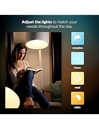 Philips Hue de 464800 Blanca Ambiance BR30 bombilla LED, 464800, 8.5 watts, 120 volts