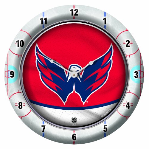 NHL Washington Capitals Game Clock, 10.75" x 10.75"