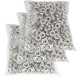 ARKSEN 1500pc (#4) Stainless Grommet Washer Eyelet 1/2