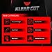 Klear Cut [3 Pack] - Screen Protector for Acer Iconia One 10 B3-A20 - Lifetime Replacement Warranty - Anti-Bubble & Anti-Fingerprint High Definition (HD) Clear Premium PET Cover