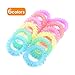 Spiral Hair Ties 12pcs Hair Bands Scrunchies for hair and girls Sports hair ties Suitable for All Hair Types 6 Candy Colors 2pcs/Color