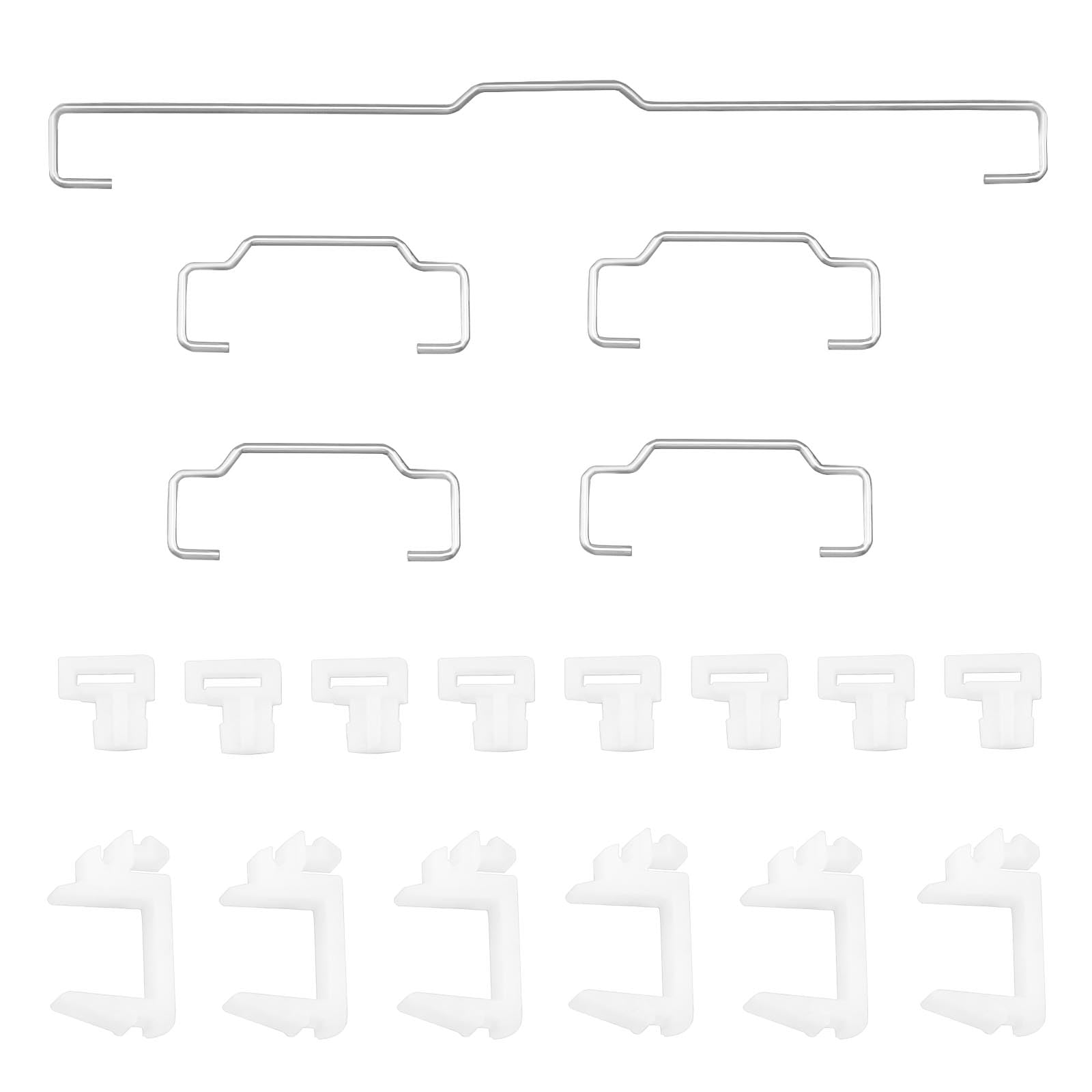 OTOTEC Stabilizers with Raised Wire 1 x 6.25u and 4 x 2u PCB Screw-in Stabilizers Compatible with GH60 87 Tenkeyless Keyboard/MX Mechanical Keyboard Satellite Axis