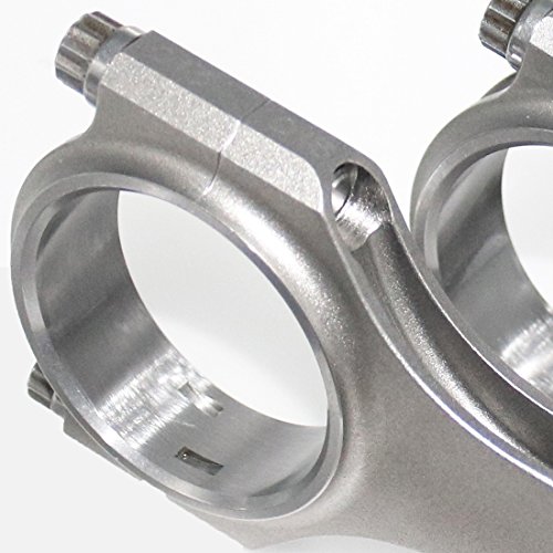 H Beam 6.250" 2.100" .927" Bronze Bush 4340 Connecting Rods for Chevy SBC