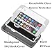 Co-Goldguard Case for iPhone 7 Heavy Duty for iPhone 8 Case Durable 3 in 1 Hard Cover Dust-Proof Shockproof Drop-Proof Scratch-Resistant Shell (Gray White)