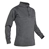 TACVASEN Womens Shirt Casual Sweatshirts Lange Mouw Tops Slim Fit Outdoor T-Shirts met 1/4 Zip Kraag