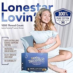 Comfy’s Egyptian Cotton Bed Sheets