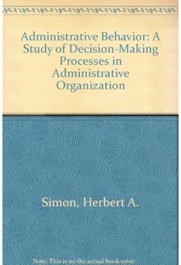 洋書 Administrative Behavior Fourth Edition Administrative Behavior - 4th Edition ISBN 9780684835822