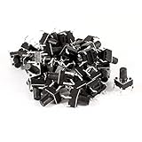 uxcell 40 Pcs 6x6x8.5mm PCB Tactile Tact Push