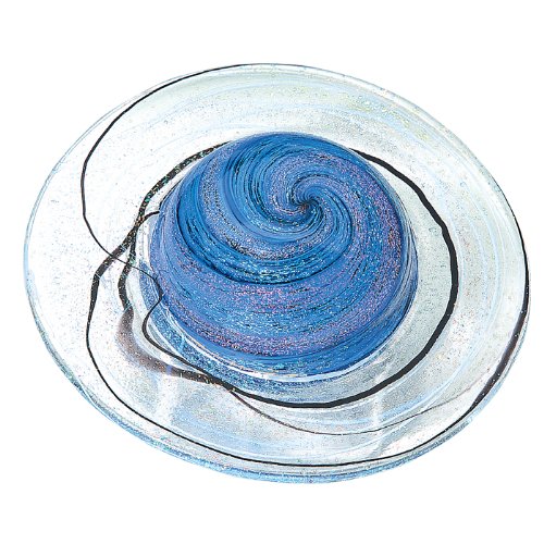 Glass Eye Studio Rings of Saturn Blown Glass Paperweight