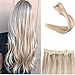 Full Shine Halo Hair Soft And Silky Hair Real Remy Hair Extensions Color 4 Medium Brown 18 Inch Fish Line Invisible Hair Fish Wire Hidden 80g Per Pack