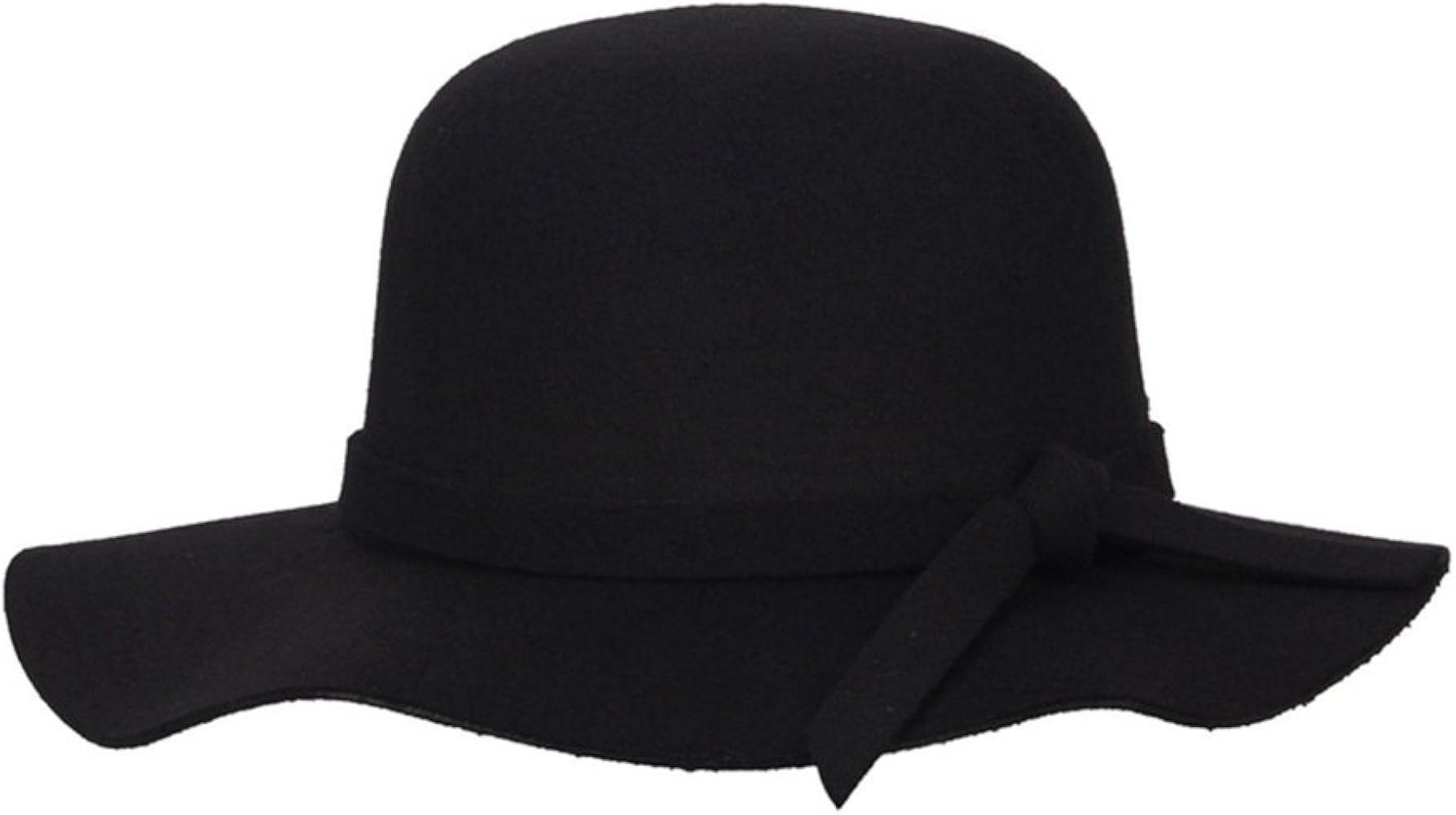 kids black floppy hat