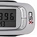 IceFox Walking 3D Pedometer with Clip and Strap,30 Days Memory,Best Accurate Step Counter,Walking Distance Miles and Km,Calorie Counter,Daily Target Performance Monitor,Exercise Time(Black)