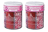 2 X Wilton Sweetheart 6-Cell Valentine Sprinkles Mix