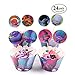 Trolls Party Supplies Cupcake Toppers and Wrappers Decorations