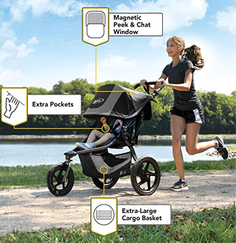 4 BOB+Revolution+Jogging+Stroller+Glacier