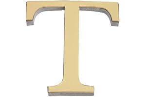 UJAKEL Acrylic Letters Letter B Wall Decor Wall Decor Initial Letter Silver Letters Letter K Letter J