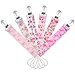 Baby Pacifier Clips by Upsimples - 6 Pack - Baby Pacifier Holder, Soothies Teething Ring Holder for Baby Girls |Universal Fit