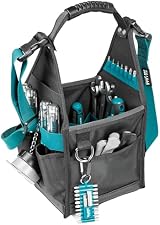 Makita E-15453 4-Sided Tool Tote Open Design 10L 1680D Polyester 6 Pockets view 3