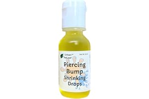 Urban ReLeaf Piercing Bump Shrinking Drops! Keloid Bumps Gentle Effective Aftercare Solution. Natural Essential Oils. Fast Removal Help for Scars Nodules Cartilage Nose Ear Spots. Clean Soothe