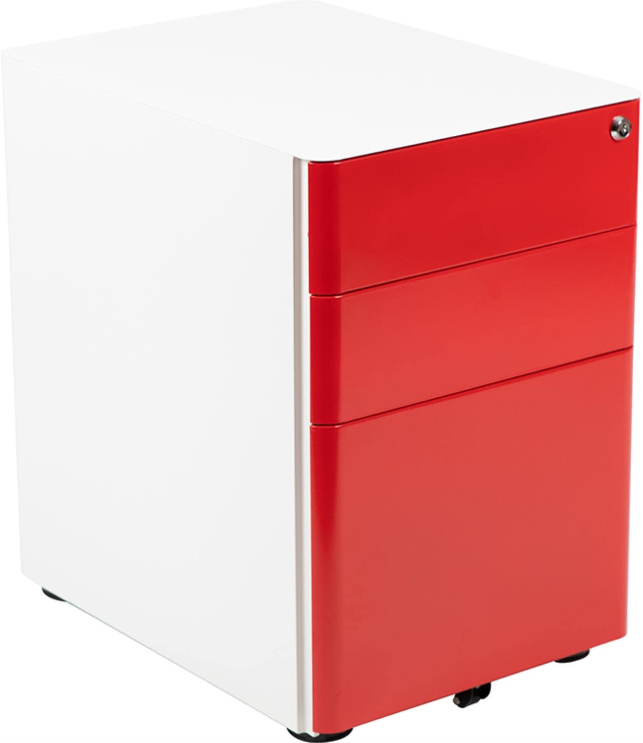 Flash Furniture Warner Modern 3-Drawer Mobile