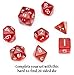 Wiz Dice 24 Sided Translucent Red with White Numbers Polyhedral Dice