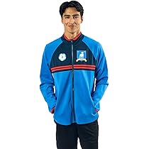 thumbnail image 2 of Ted Lasso AFC Richmond Soccer Jacket - Blue Zip-Up Cosplay & Fan Apparel 2 of 13