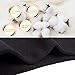 Imosh Mens and Womens Titanium Negative Ion Anti Odor Socks Anti Fungal Sockings Treat Athletes Foot and Barbiers Infrared Ray Socks, 3 Pairs Black