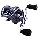 Baitcasting Fishing Reel Ultra Smooth 17 LB Carbon Fiber Drag, 6.3:1 Low Profile Casting Reel, Upgraded Stainless Gear Shaft, Streamlined Design