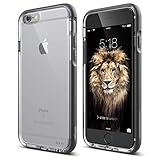 iPhone 6S Case, elago S6 Dualistic Anodised Aluminum Case for the iPhone 6/6S (4.7inch) - eco friendly Retail Packaging (Transparency / Dark Grey)