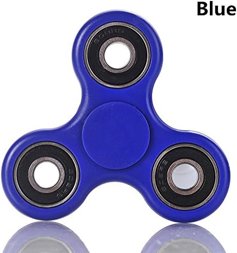 EDSUM Fidget Spinner,Finger Spinner,Fingertip Gyro,Hand Spinner Toy by King Fidget,Fast Bearing EDC Focus Toy for Killing Time Relieves Stress, Anxiety And Relax for Children and Adults (Dark Blue)