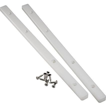Rieles Blancos De Plastico Para Cajones De 17 Mm 430 15 701
