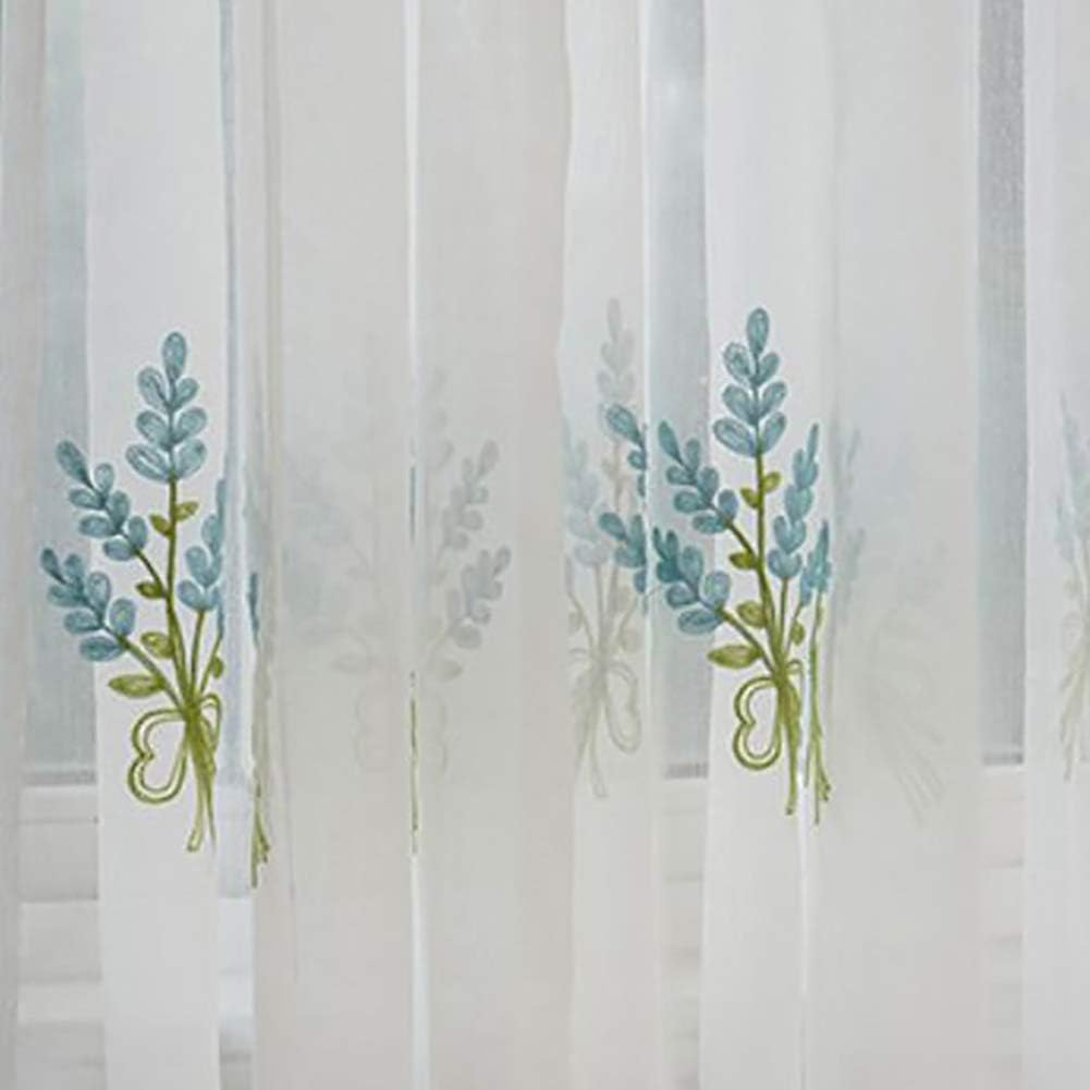 Amazon.de: Steellwingsf Elegante Lavendel-Stickerei Fenster