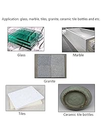 Juego de brocas de diamante de 5 piezas, 2 5 ", 1 2", 3 5 ", 3 4", 1 "  Brocas huecas con núcleo de CBTONE Sierra de arena recubierta con diamante para vidrio, azulejo, fibra de vidrio, mármol y cerámica 10 mm  25mm