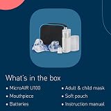 Omron MicroAir U100 Portable Nebuliser Silent Battery Nebuliser for Adults view 7