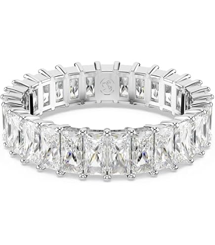 Amazon.com: Swarovski Matrix Vittore ring, Marquise cut, Clear