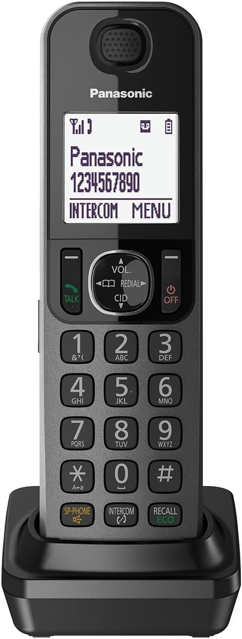 Panasonic KX-TGF?A30EM Additional Cordless Telephone Black for KX-TGF320